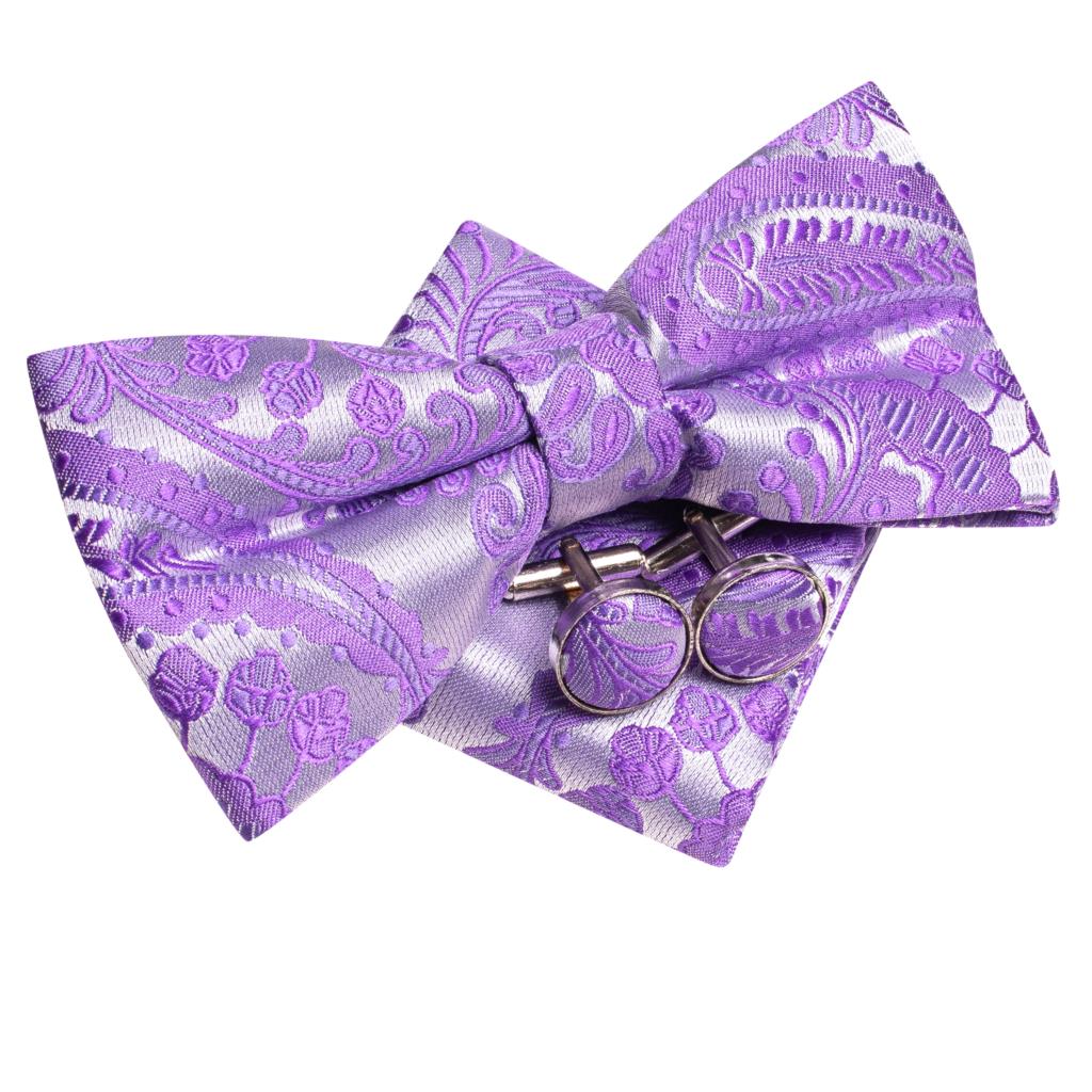 Purple Lilac Lavender Pansy Vi - Bow Tie Pre Tied reseña y precio