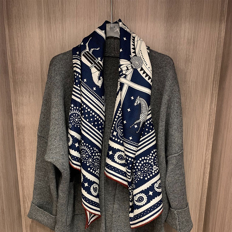Thicken Wool Blanket Scarf Sha - Pashmina Wrap Large reseña y precio