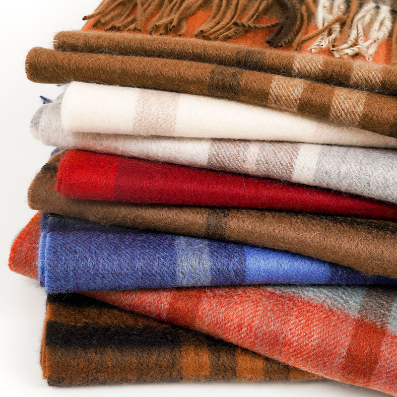 100% Cashmere Scarf   Plaid  W - Muffler Men Wool reseña y precio