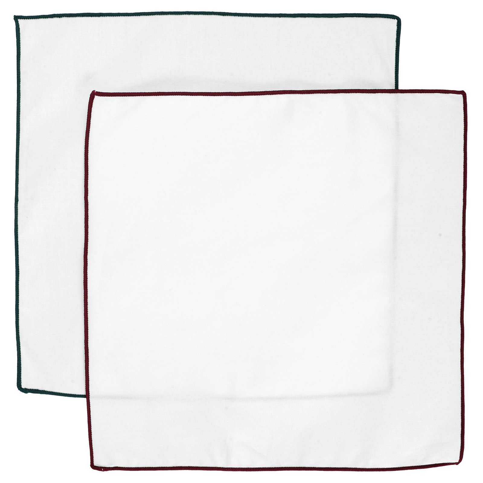 2Pcs Men White Pocket Squares  - Handkerchief Cotton Men reseña y precio
