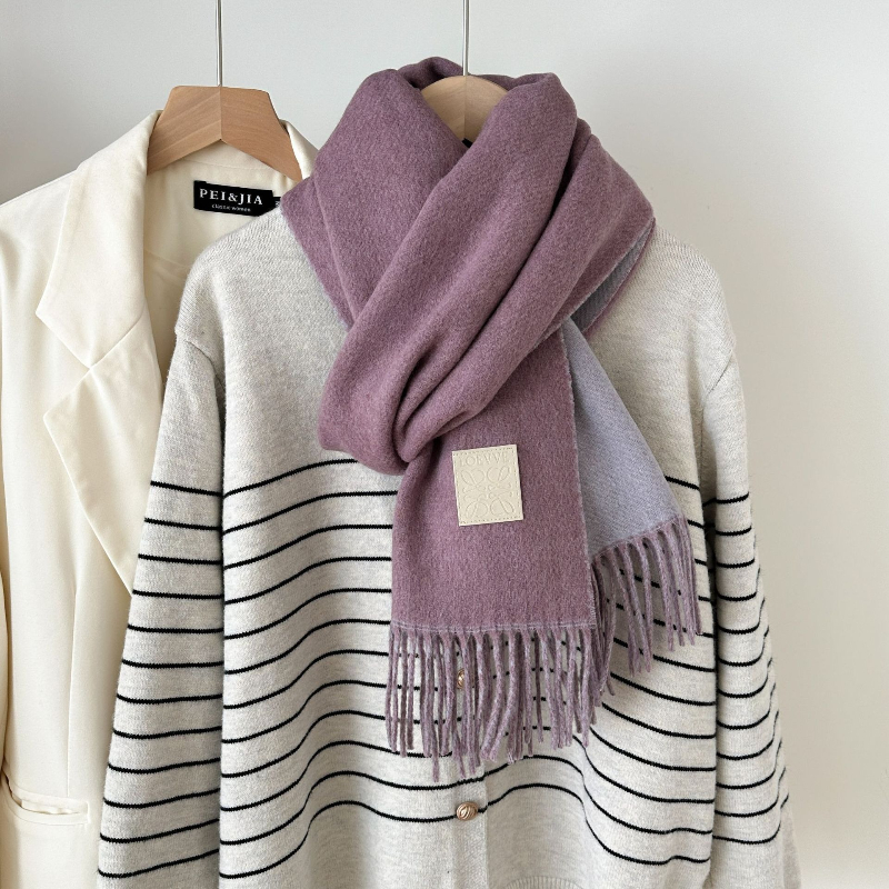 New Luxury Design Wool Scarf W - Muffler Men Wool reseña y precio