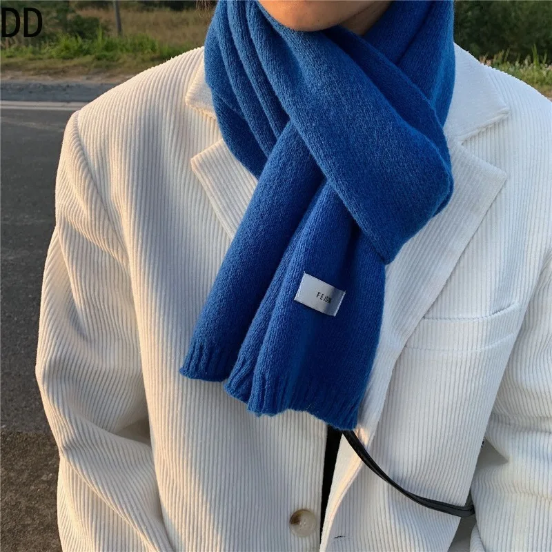 Simple Chic Solid Soft Scarf A - Muffler Men Wool reseña y precio