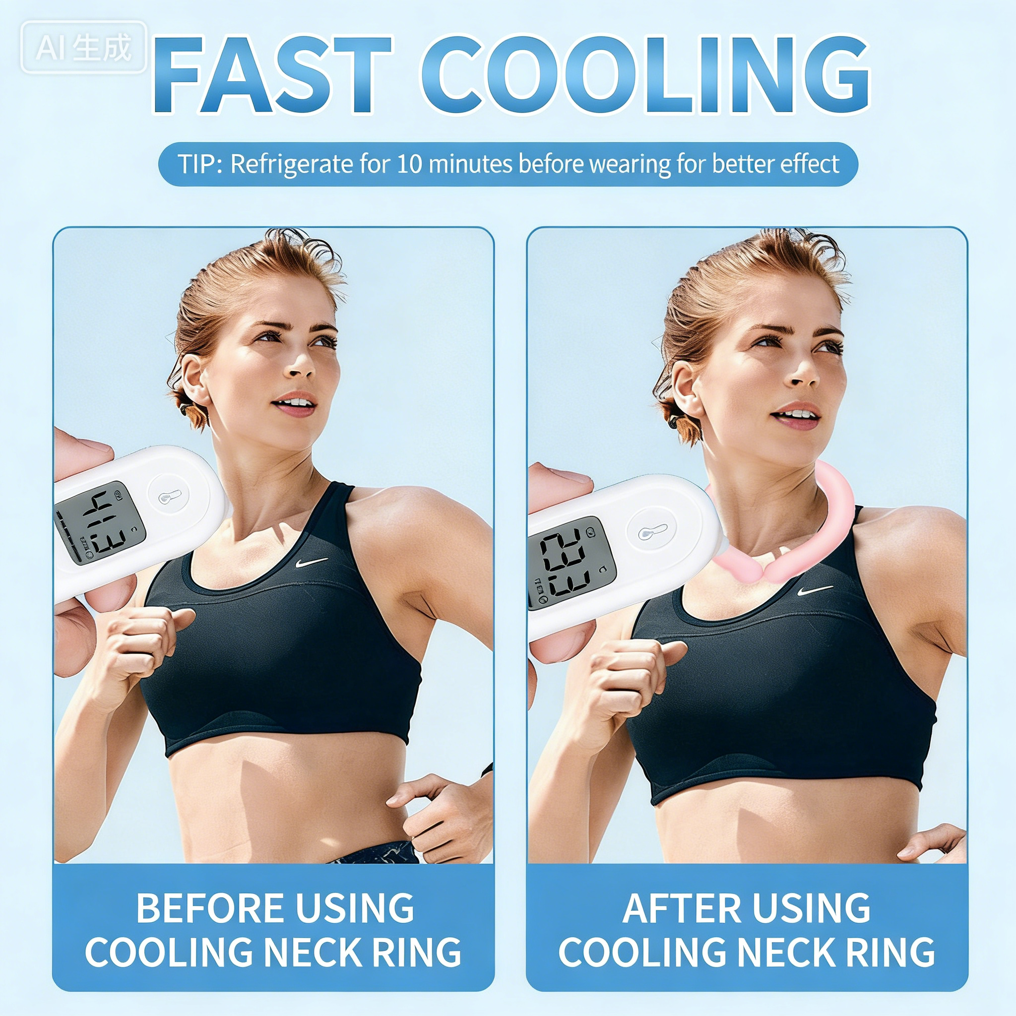 Neck Cooling Tube Wraps Ice Ri - Neck Warmer Tube reseña y precio