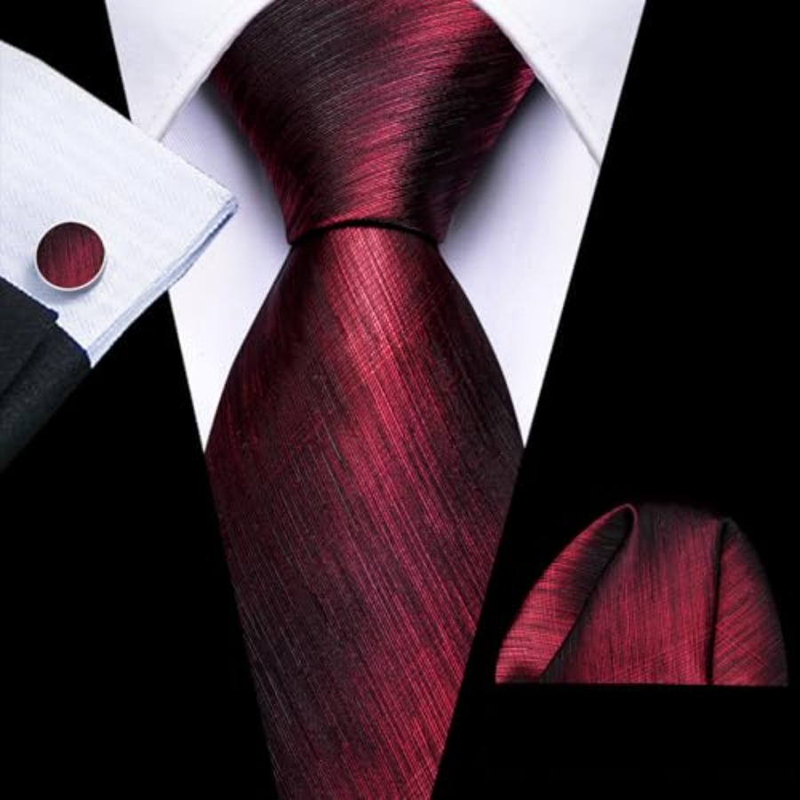 Tie Sets for Men Silk Stripe N - Silk Tie Striped reseña y precio