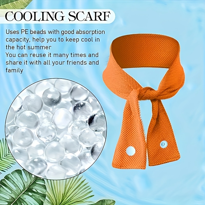 Cooling Neck Gaiter Scarf Band - Silk Neck Scarf reseña y precio