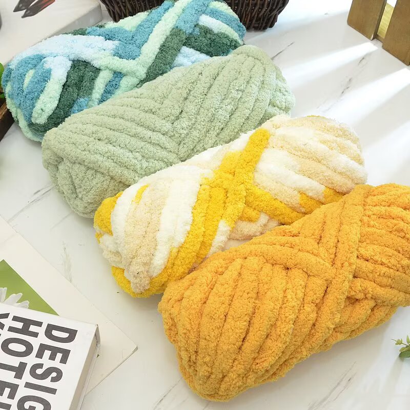 Cat Tail Yarn, Extra Thick Ice - Woven Scarf Blanket reseña y precio