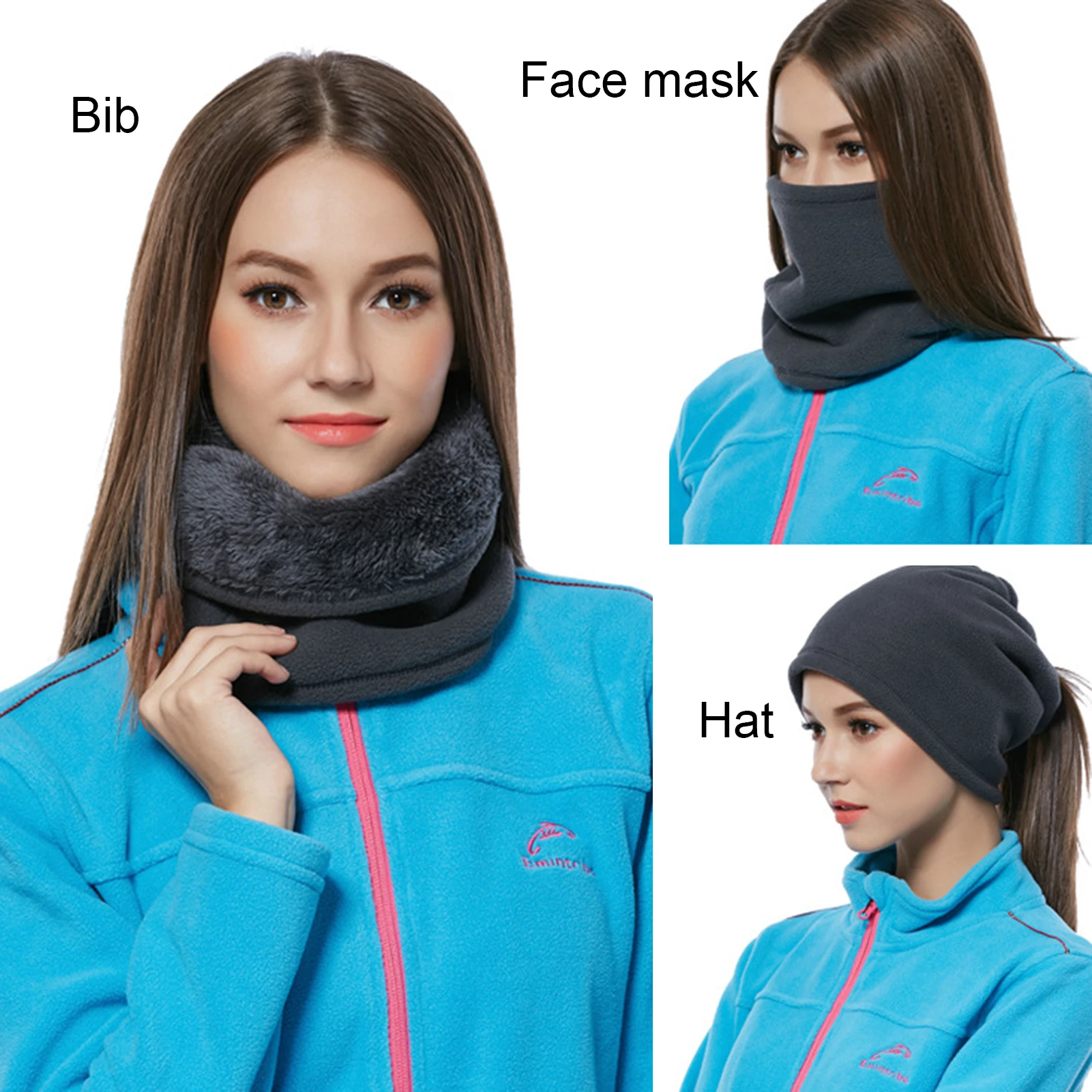 Outdoor Women Men Winter Warm  - Infinity Scarf Knit reseña y precio
