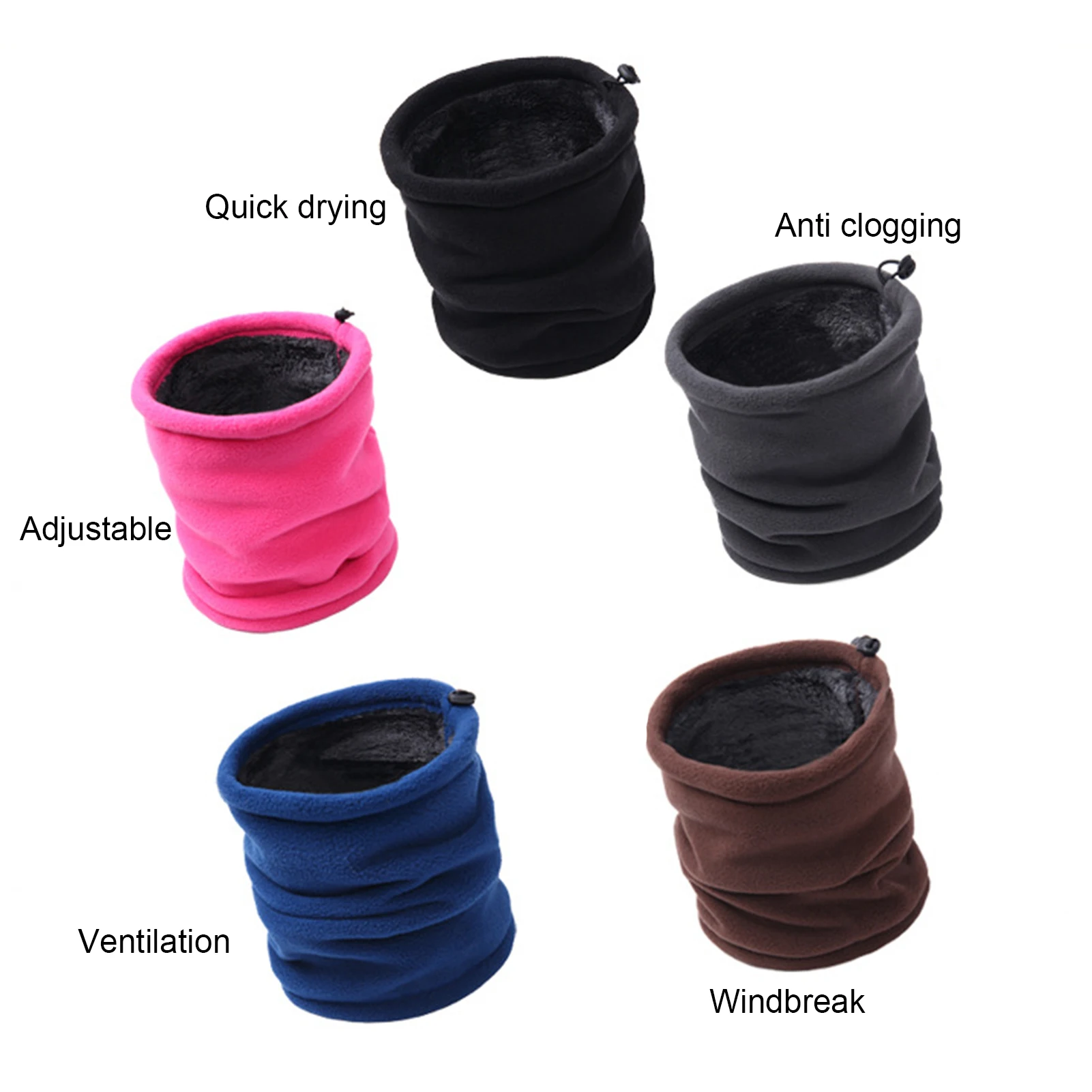 Outdoor Women Men Winter Warm  - Infinity Scarf Knit reseña y precio