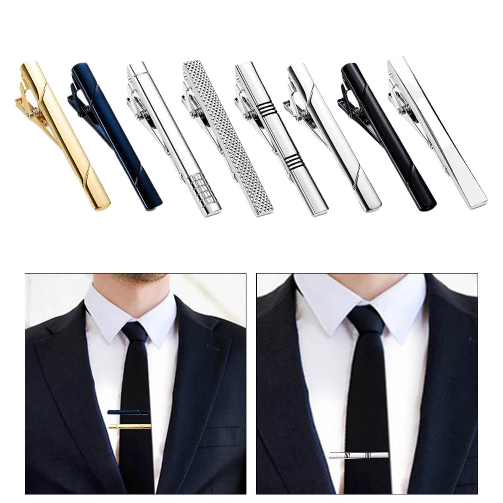 Tie Clips Button Shirt Wedding - Tie Bar Set Gift reseña y precio