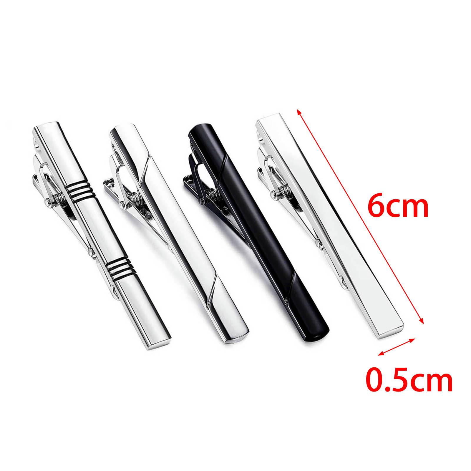 Tie Clips Button Shirt Wedding - Tie Bar Set Gift reseña y precio