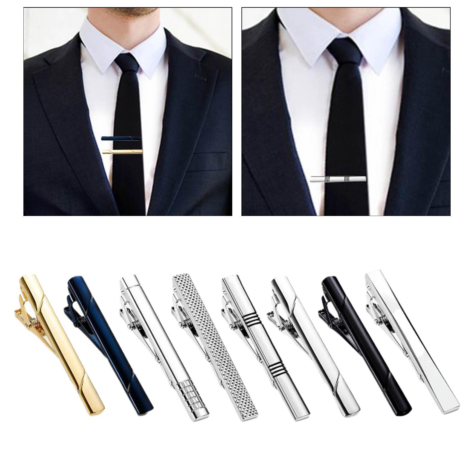 Tie Clips Button Shirt Wedding - Tie Bar Set Gift reseña y precio