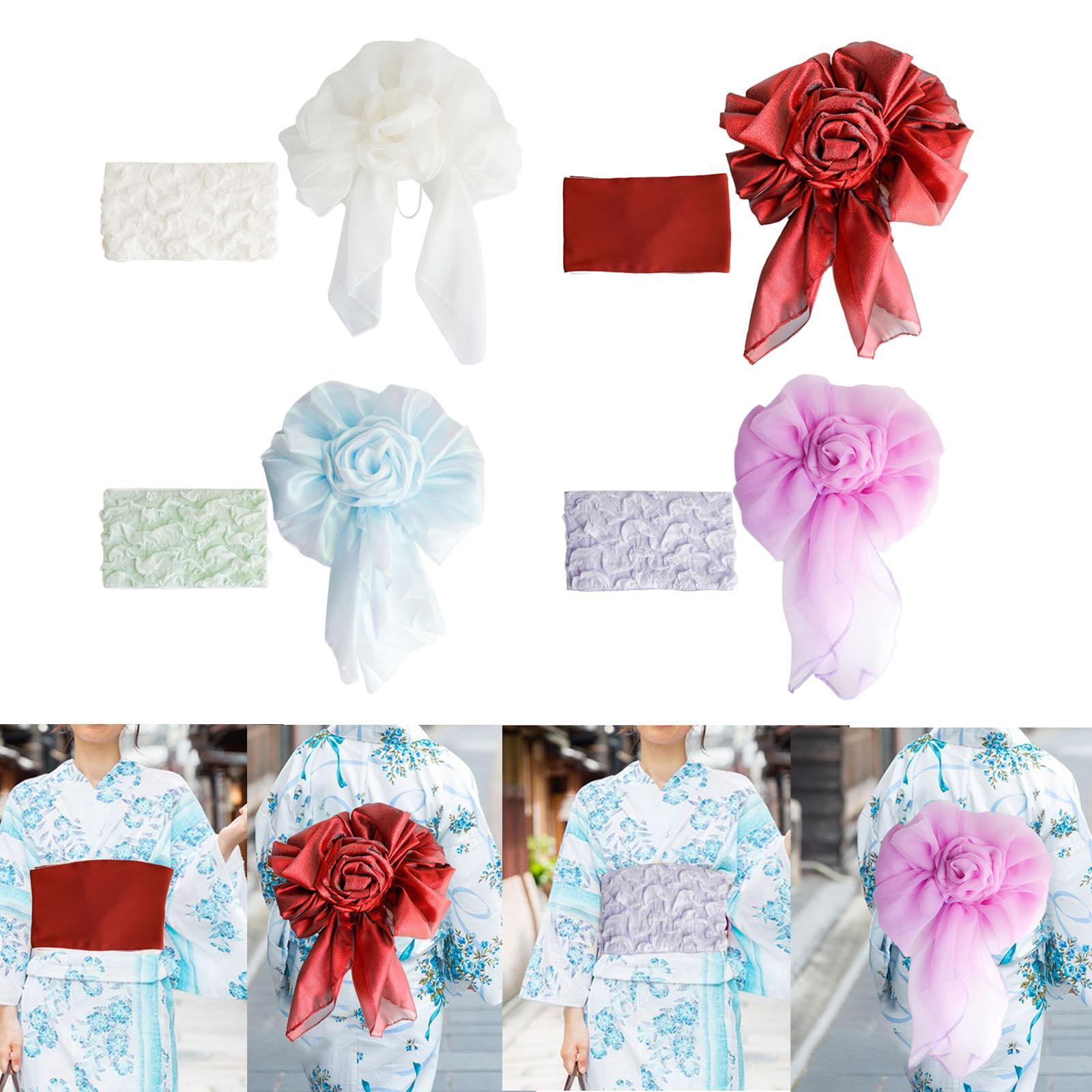 Yukata Belt Soft for Lady Wome - Bow Tie Pre Tied reseña y precio