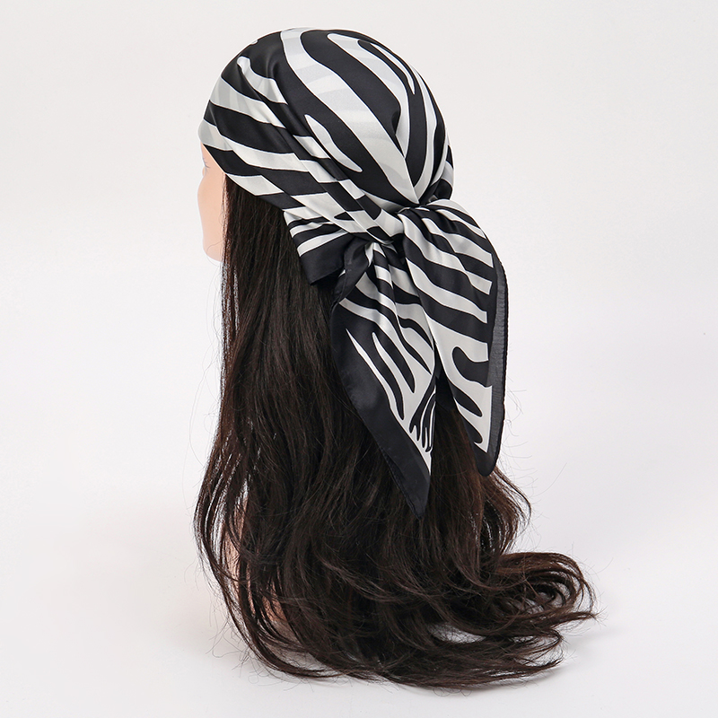2025 Beach Hijab Stoles Silk S - Silk Tie Striped reseña y precio