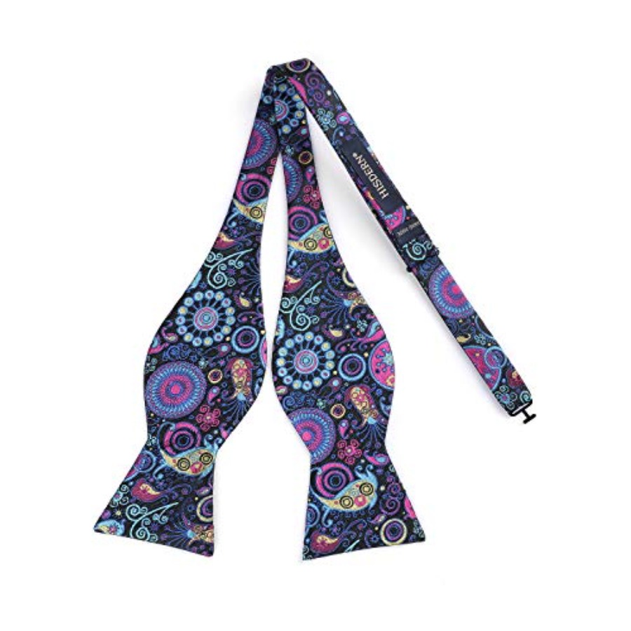 Bow Ties for Men Floral Bowtie - Pocket Square Set reseña y precio