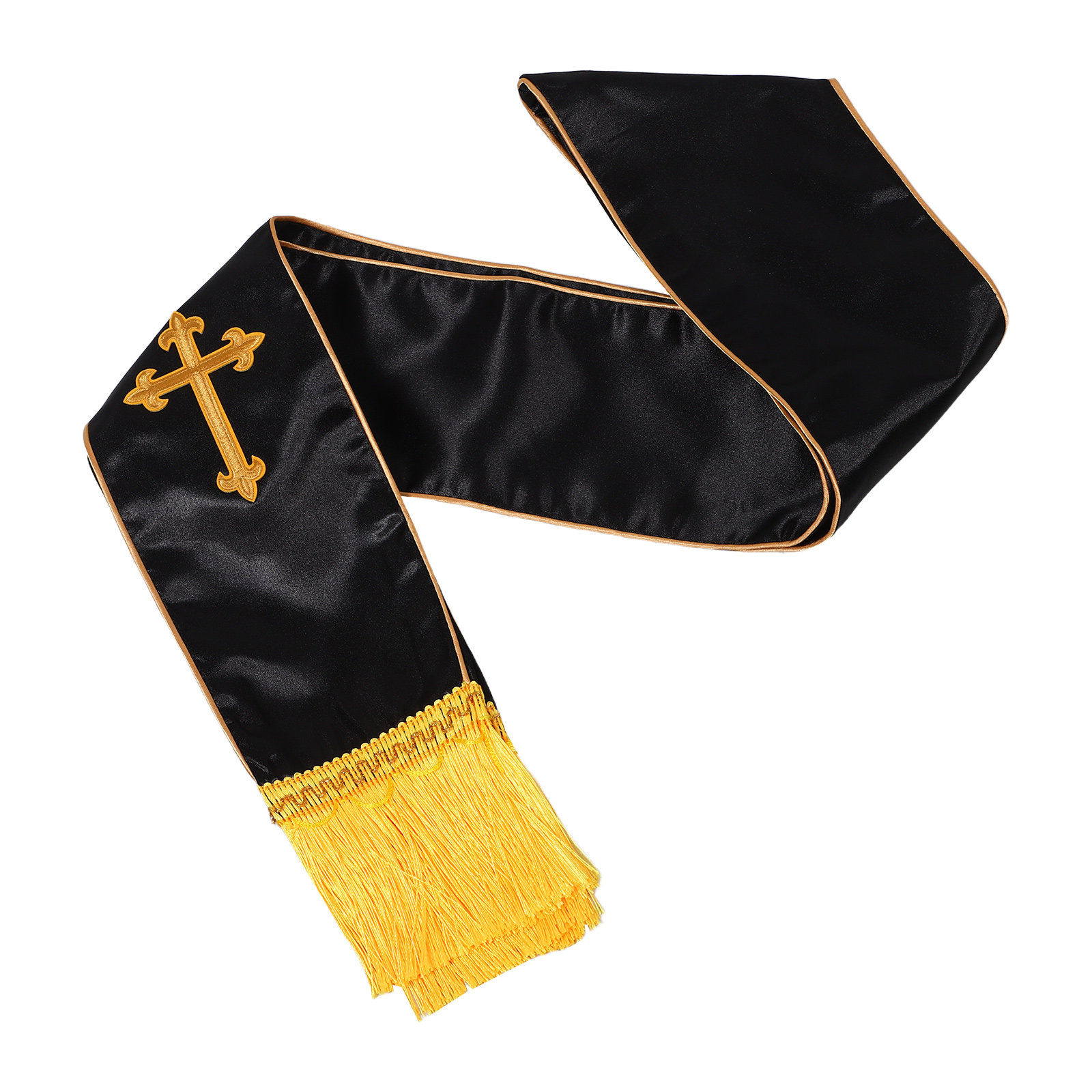 Embroidered Wedding Officiant  - Stole Wedding Shawl reseña y precio