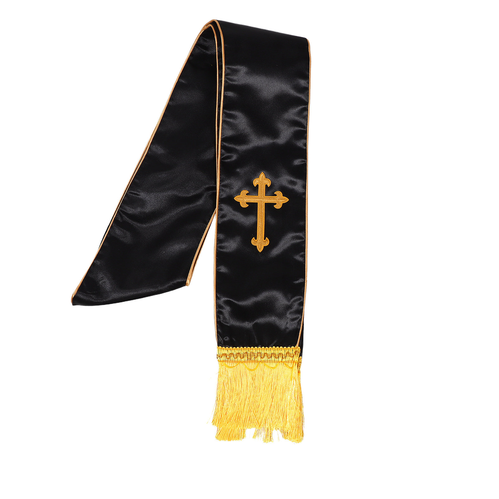 Embroidered Wedding Officiant  - Stole Wedding Shawl reseña y precio
