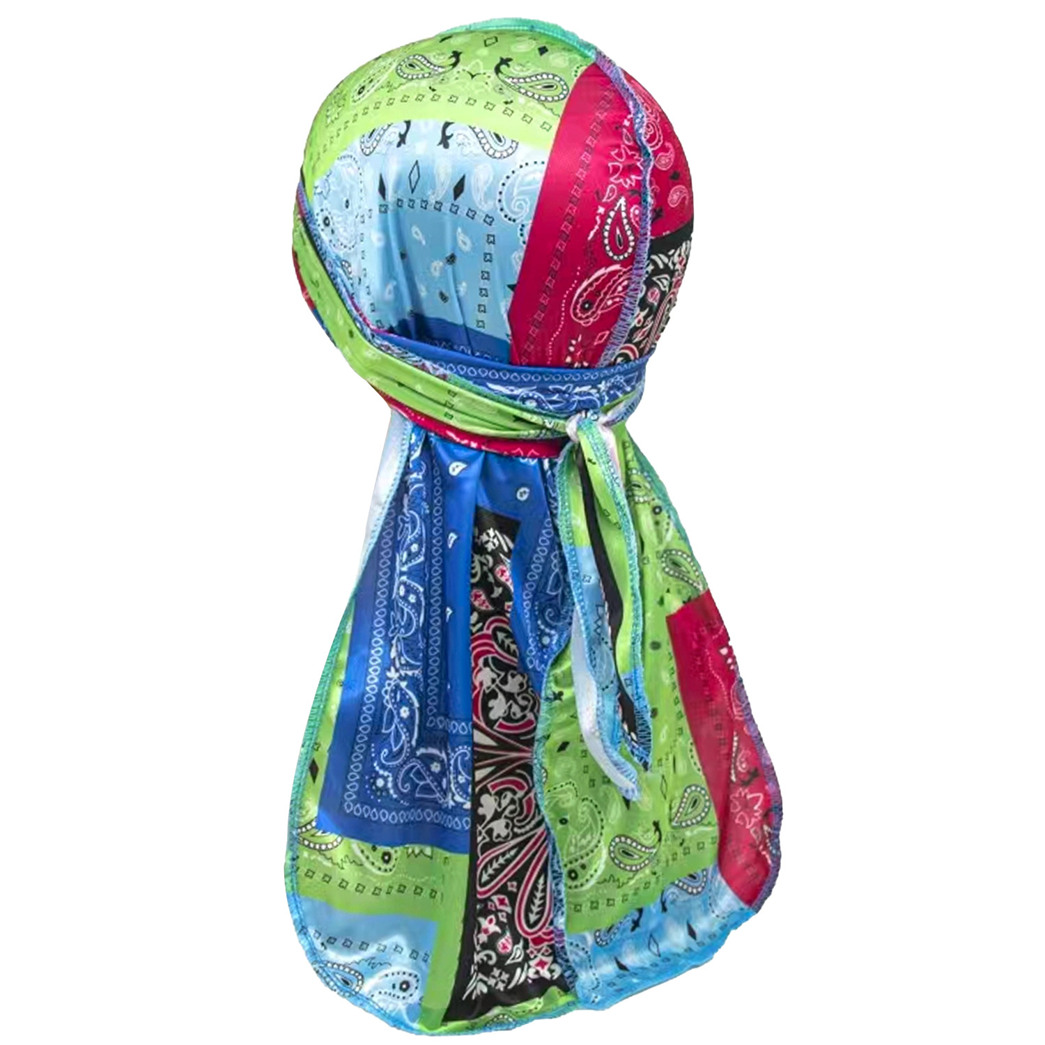 Paisley Printing Silky Durags  - Bandana Doo Rag reseña y precio