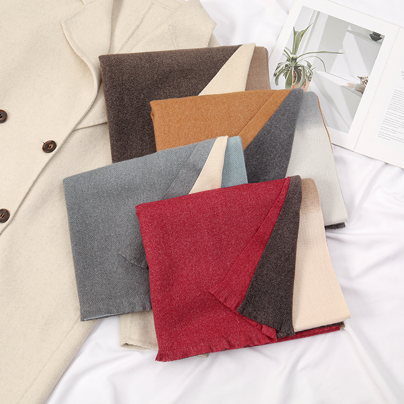 New 2024 Gradient Cashmere Sca - Woven Scarf Blanket reseña y precio