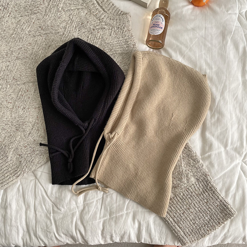 Knitted Hooded Infinity Scarf  - Infinity Scarf Knit reseña y precio