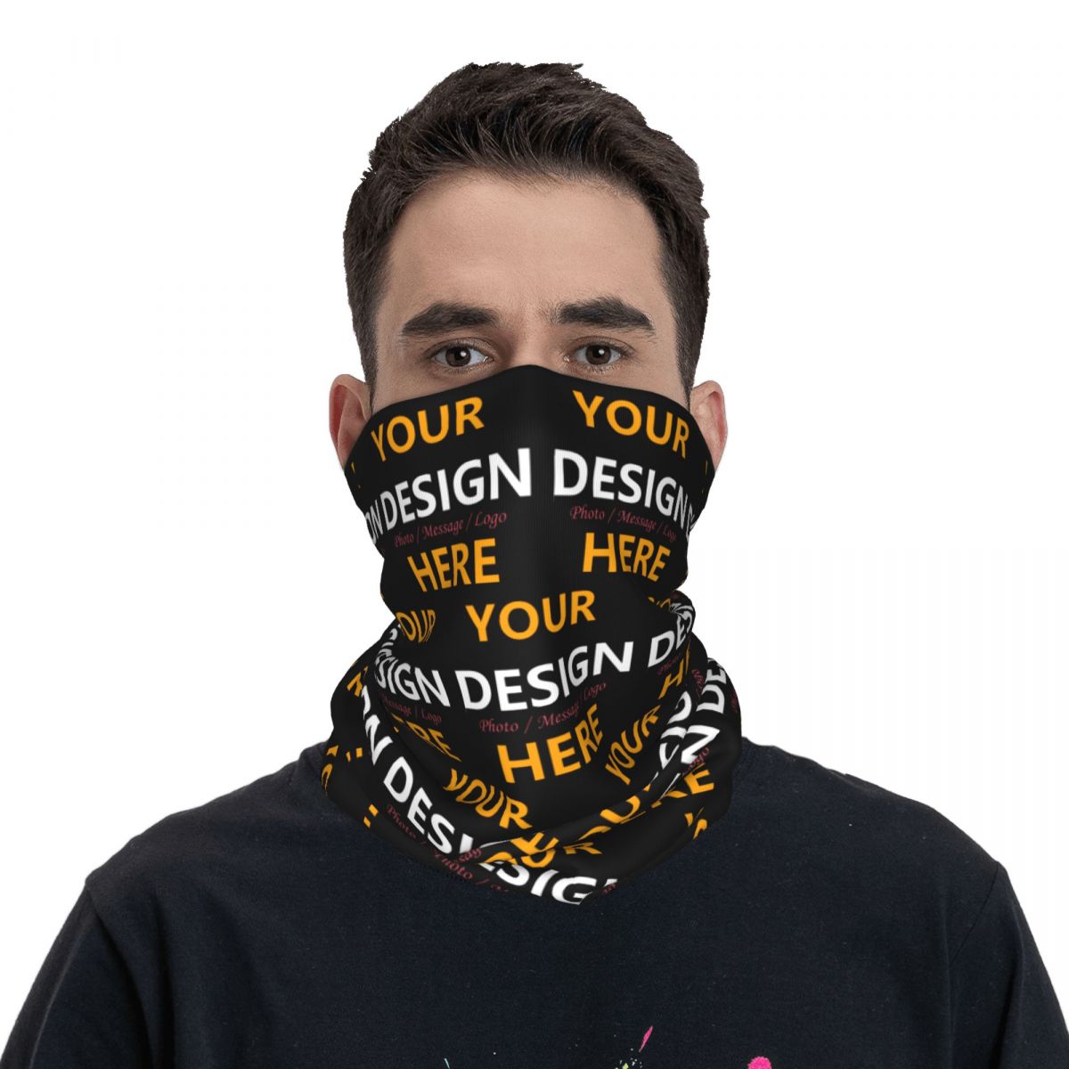 Custom Your Design Here Bandan - Neck Warmer Tube reseña y precio