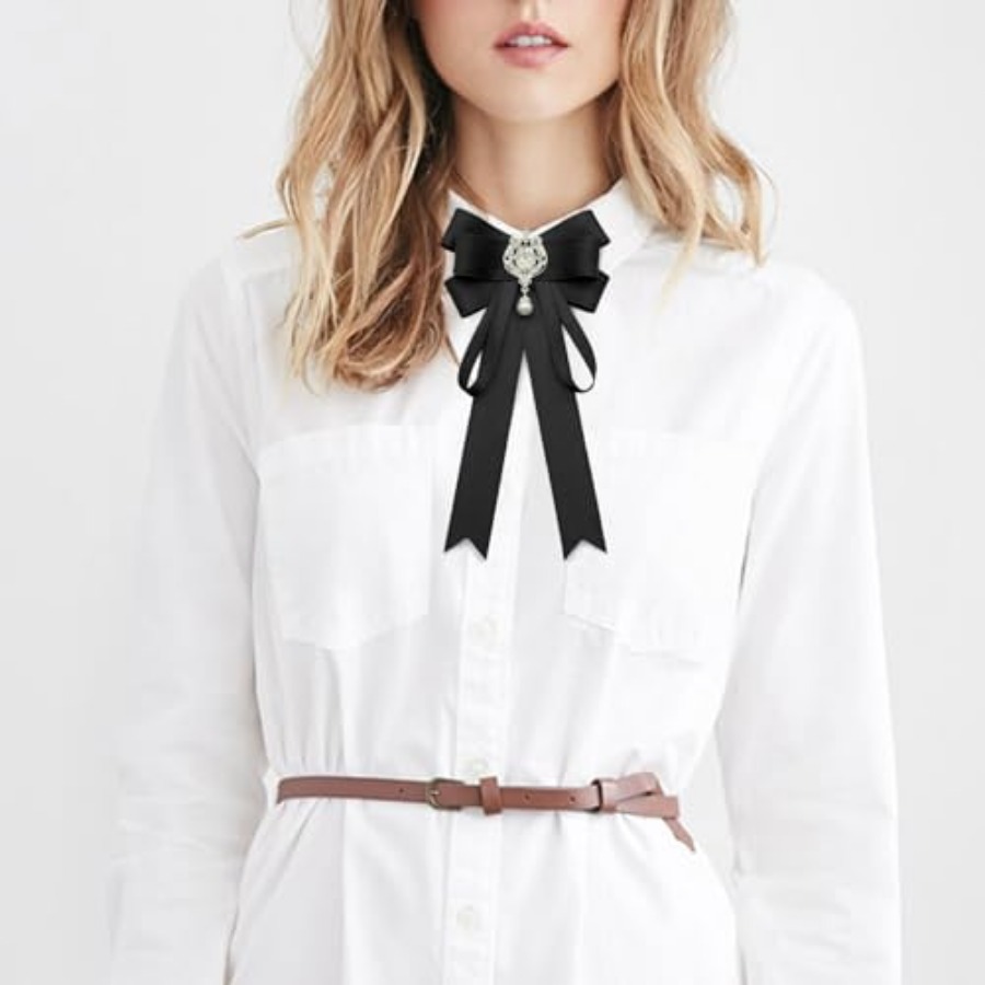 LJBFNN Bow Tie For Women, Pre- - Bow Tie Pre Tied reseña y precio