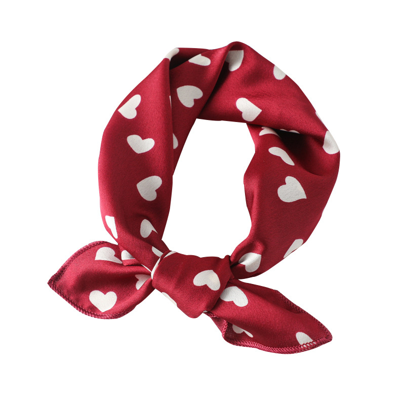 Women scarf  50*50cm Square Sk - Silk Tie Striped reseña y precio
