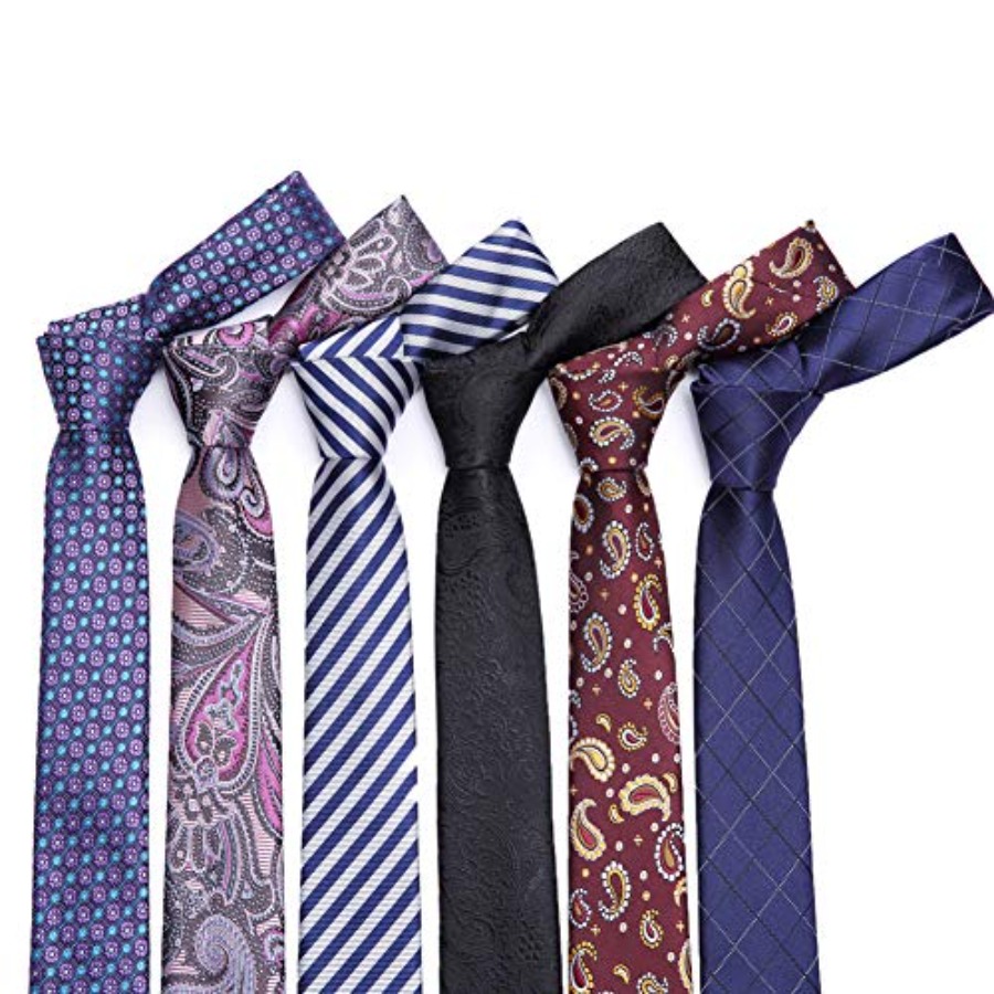 4 Packs Skinny Neckties for Me - Skinny Tie Men reseña y precio