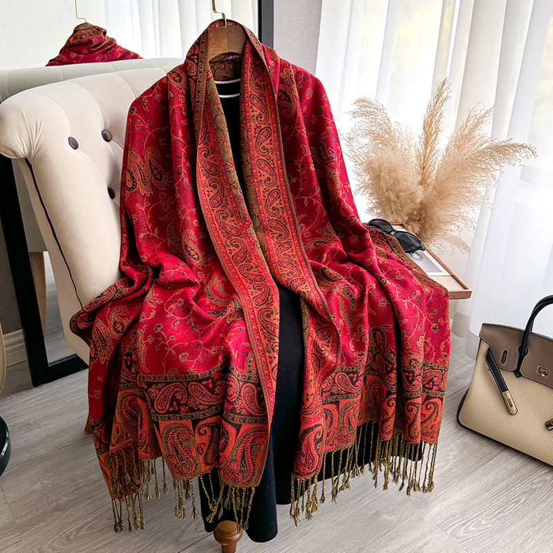 Tassel Blanket Design Thick Pa - Woven Scarf Blanket reseña y precio