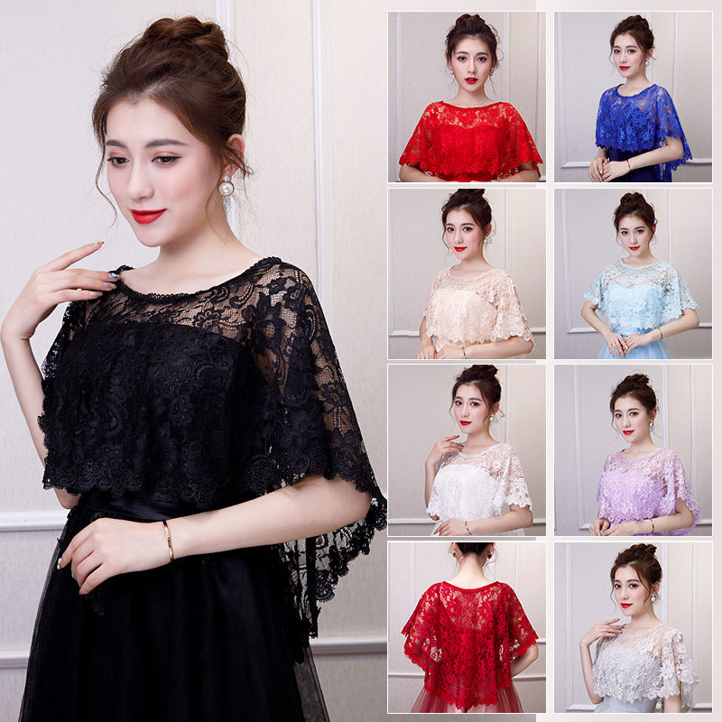 Hot Sale Lace Wedding Wrap Jac - Stole Wedding Shawl reseña y precio