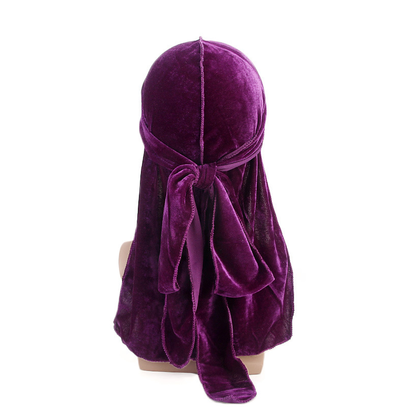 New Luxury Men's Velvet Durags - Bandana Doo Rag reseña y precio