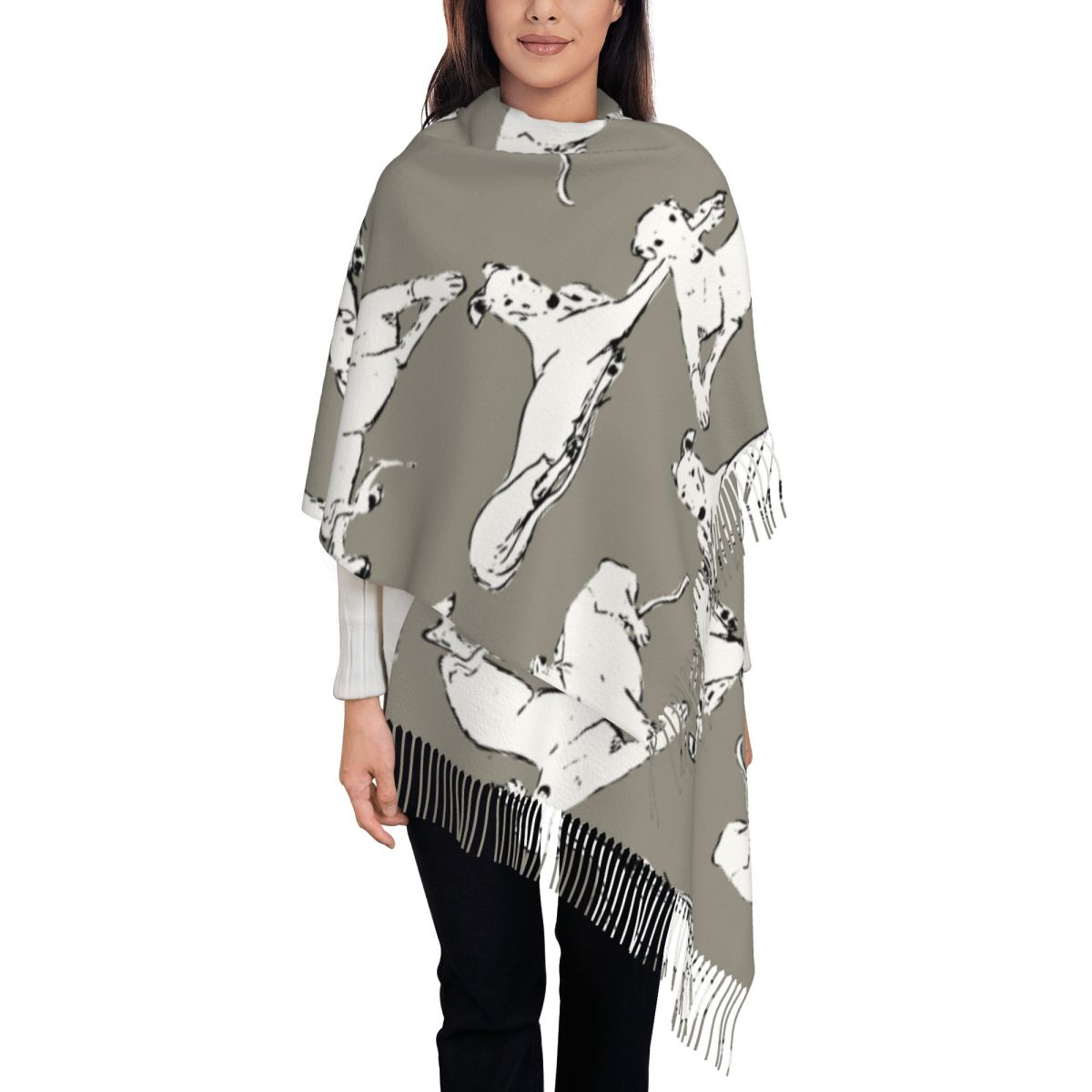 Relaxing Greyhound Whippet Sca - Pashmina Wrap Large reseña y precio