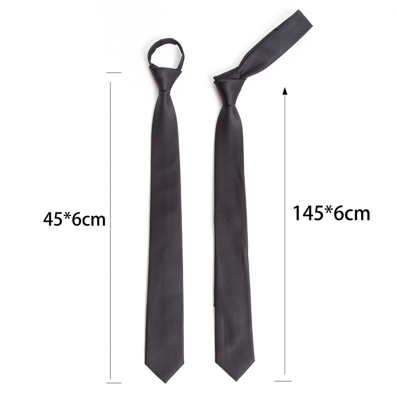 Black Colors Zipper Tie Handma - Skinny Tie Men reseña y precio