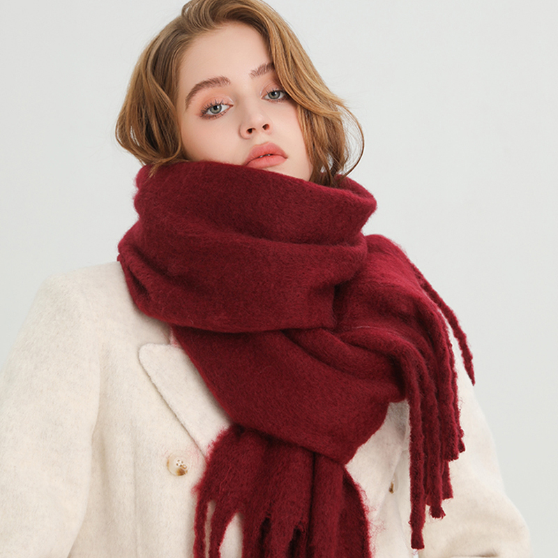 Winter Scarf for Women Cashmer - Woven Scarf Blanket reseña y precio