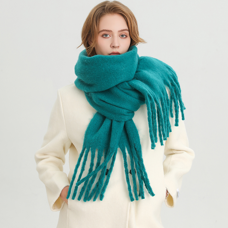 Winter Scarf for Women Cashmer - Woven Scarf Blanket reseña y precio