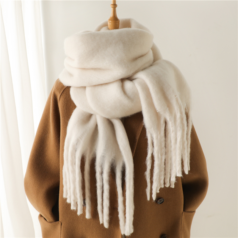Winter Scarf for Women Cashmer - Woven Scarf Blanket reseña y precio
