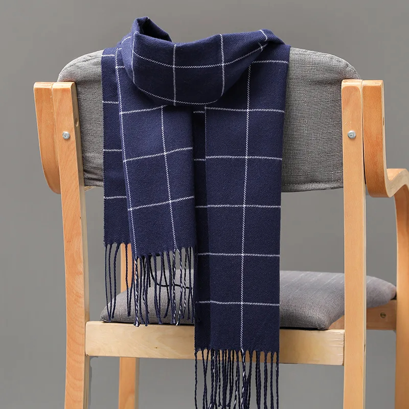 2023 New Winter Men Scarf Keep - Muffler Men Wool reseña y precio