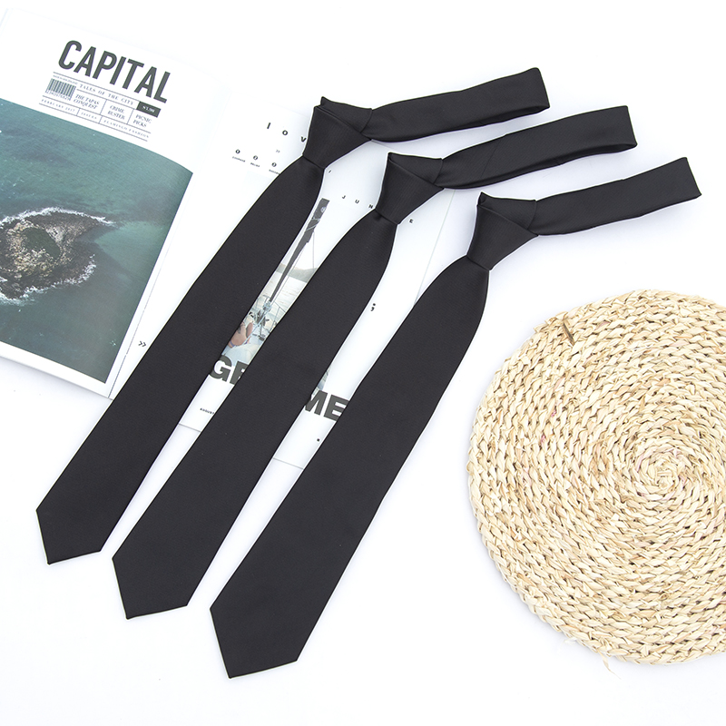New Classic Black Ties for Men - Skinny Tie Men reseña y precio