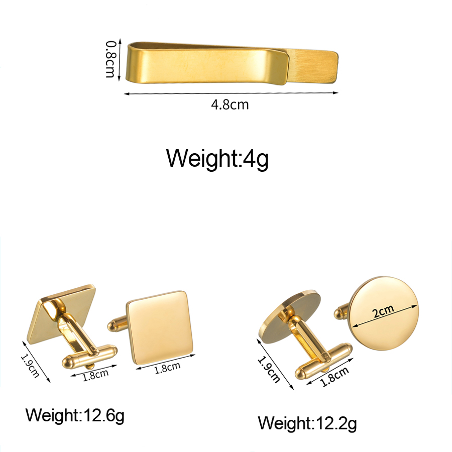 Freeteeme New Fashion Cufflink - Tie Bar Set Gift reseña y precio