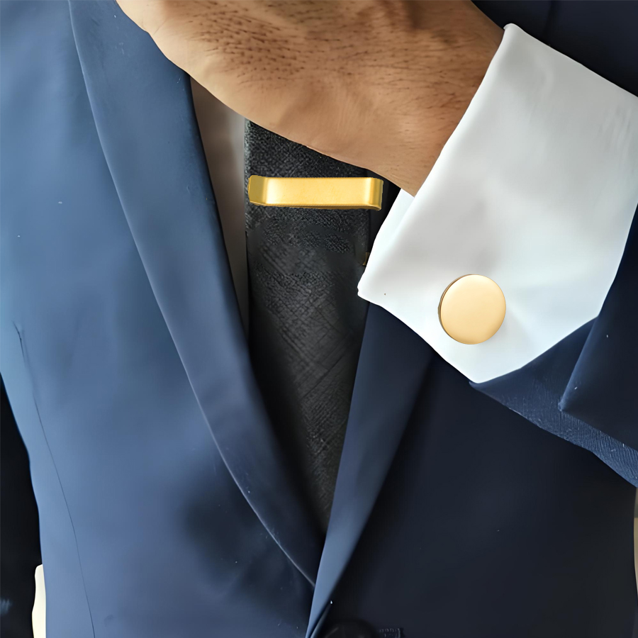 Freeteeme New Fashion Cufflink - Tie Bar Set Gift reseña y precio