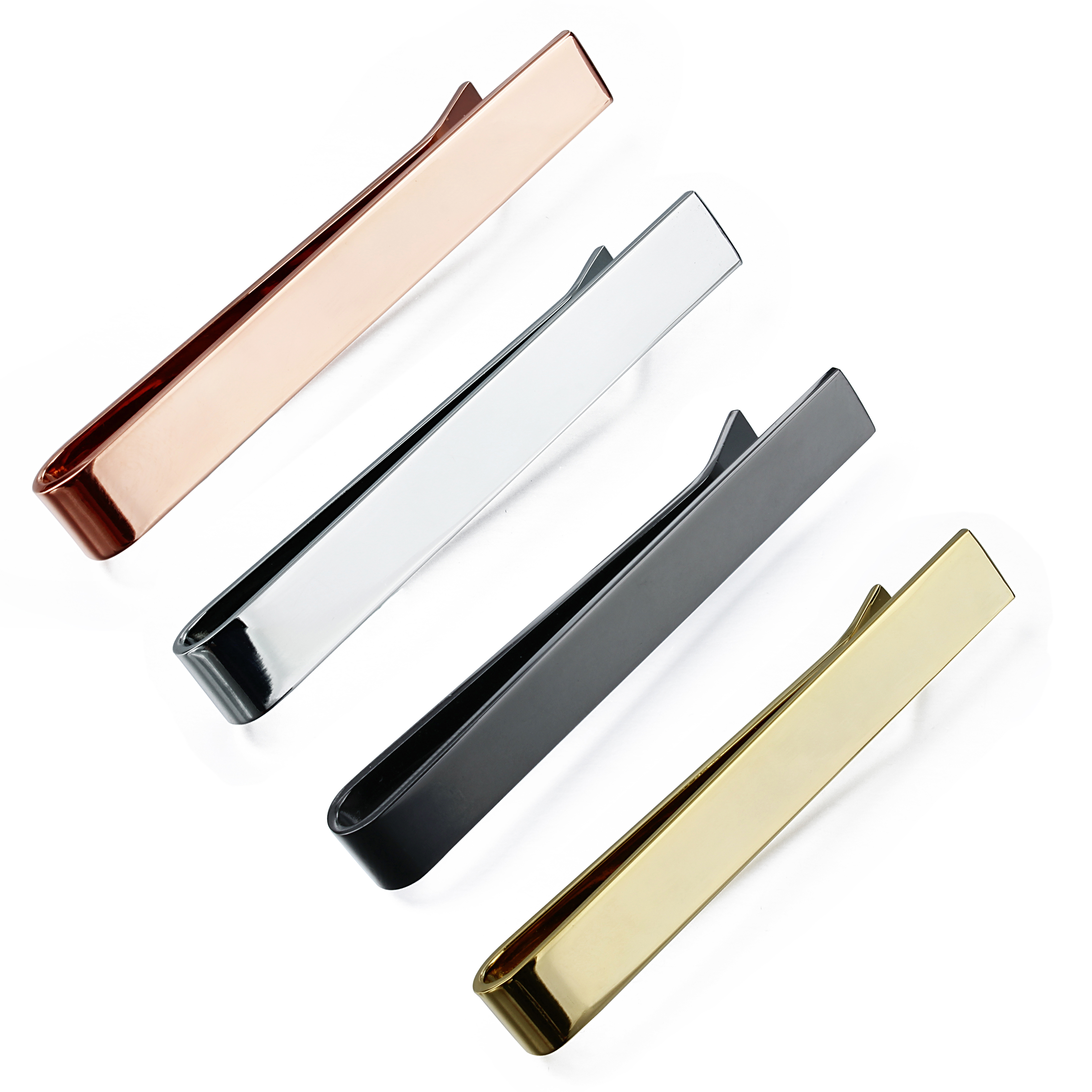 HAWSON 2 in shiny and brushTie - Tie Bar Set Gift reseña y precio