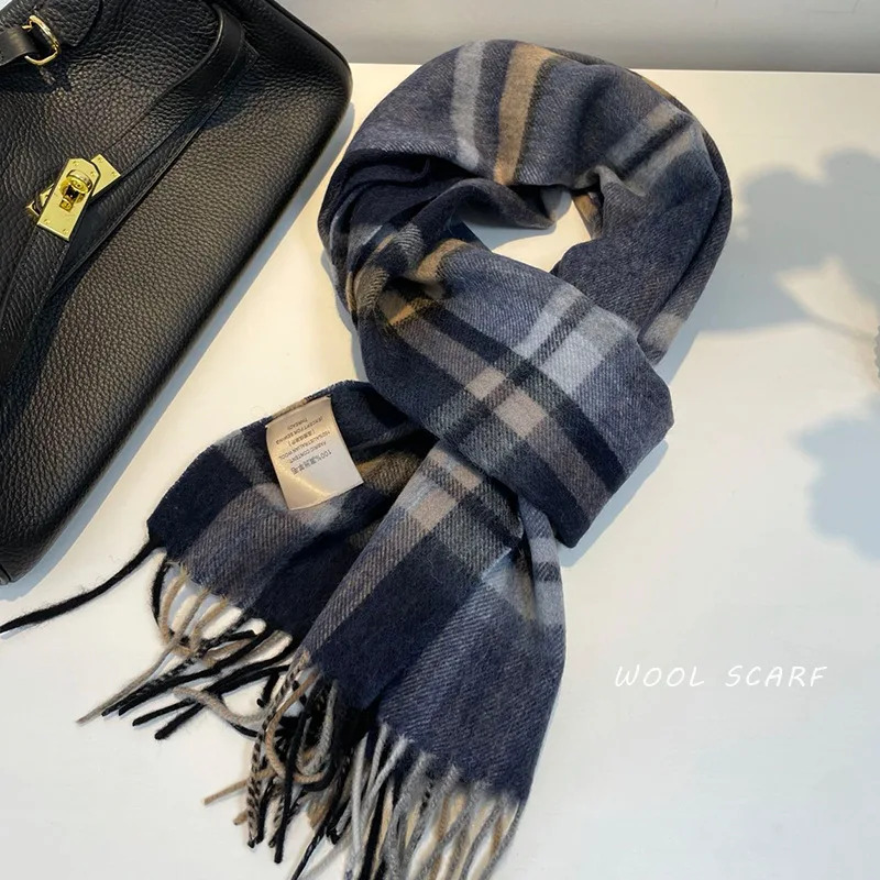 High Quality 100% Wool Scarf M - Muffler Men Wool reseña y precio