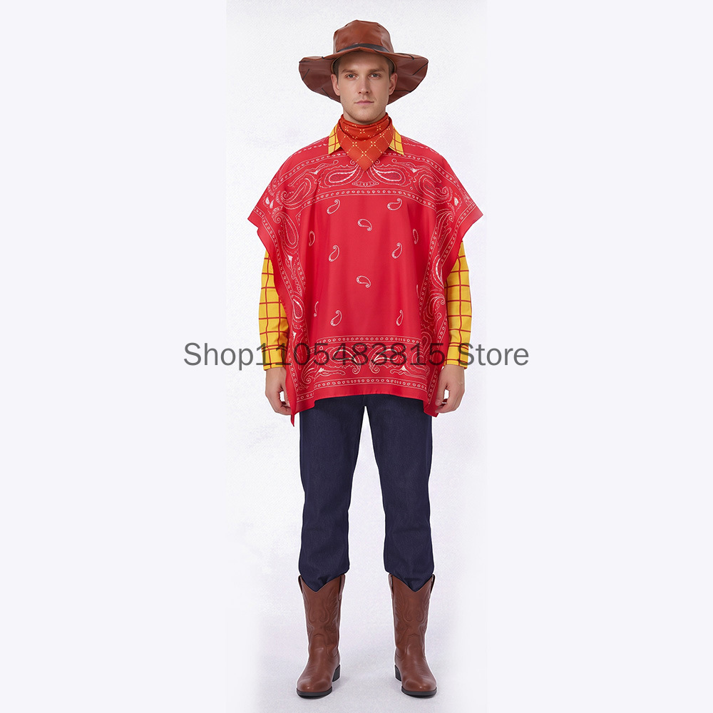 Men's Woody Cosplay costume To - Ascot Neck Scarf reseña y precio