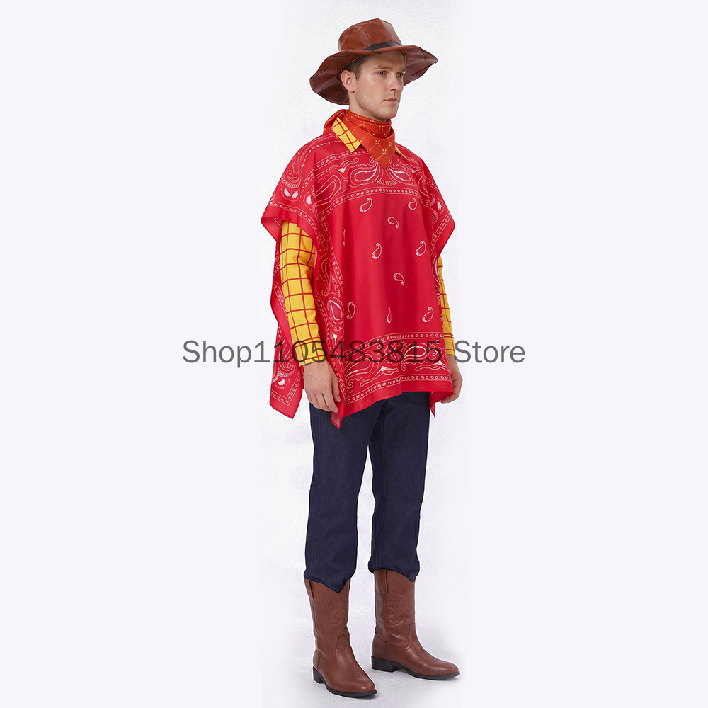 Men's Woody Cosplay costume To - Ascot Neck Scarf reseña y precio