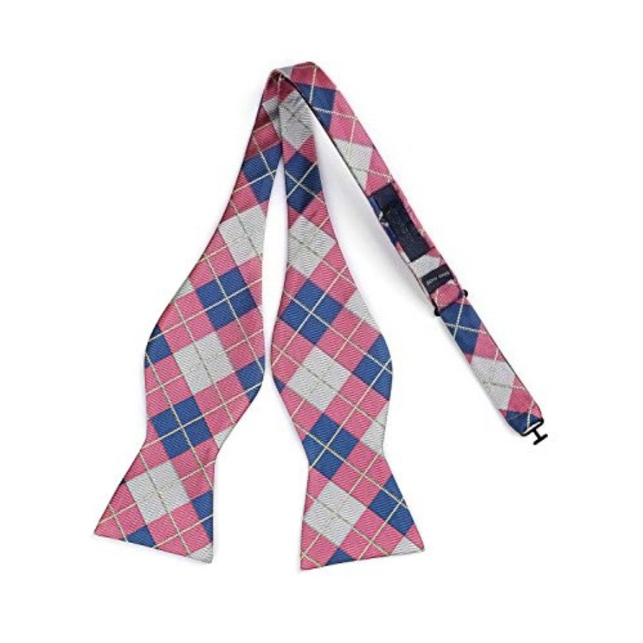 Bow Ties for Men Check Plaid S - Pocket Square Set reseña y precio