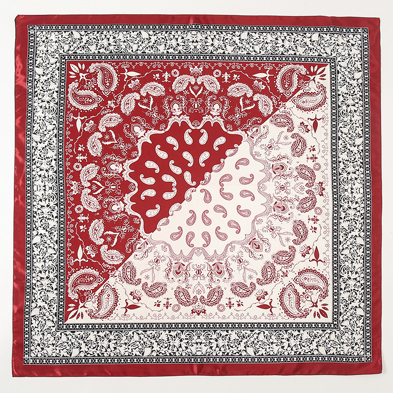 Satin Square Scarf Women Musli - Silk Neck Scarf reseña y precio