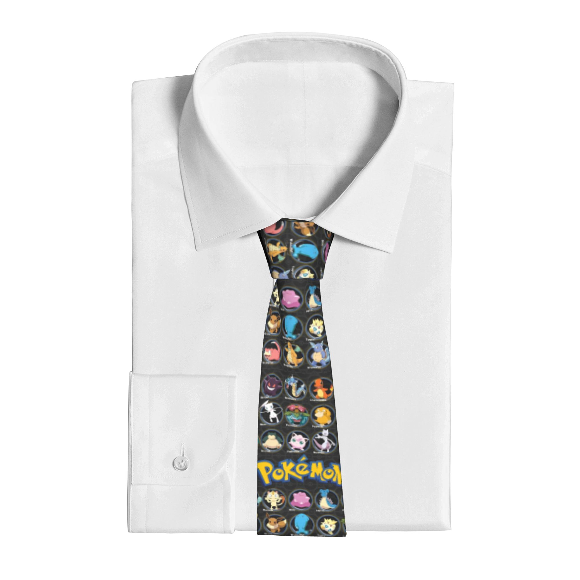Cartoon Pokemon Characters Nec - Skinny Tie Men reseña y precio