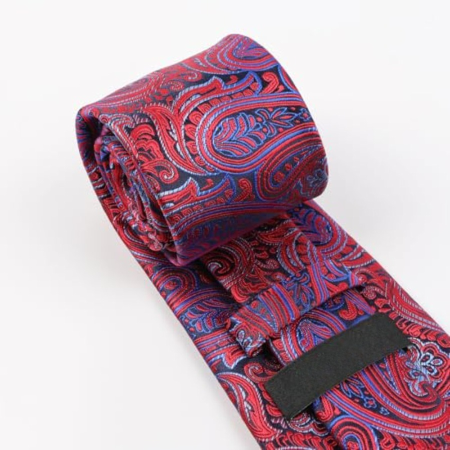 Mens Gradient Paisley Necktie  - Pocket Square Set reseña y precio