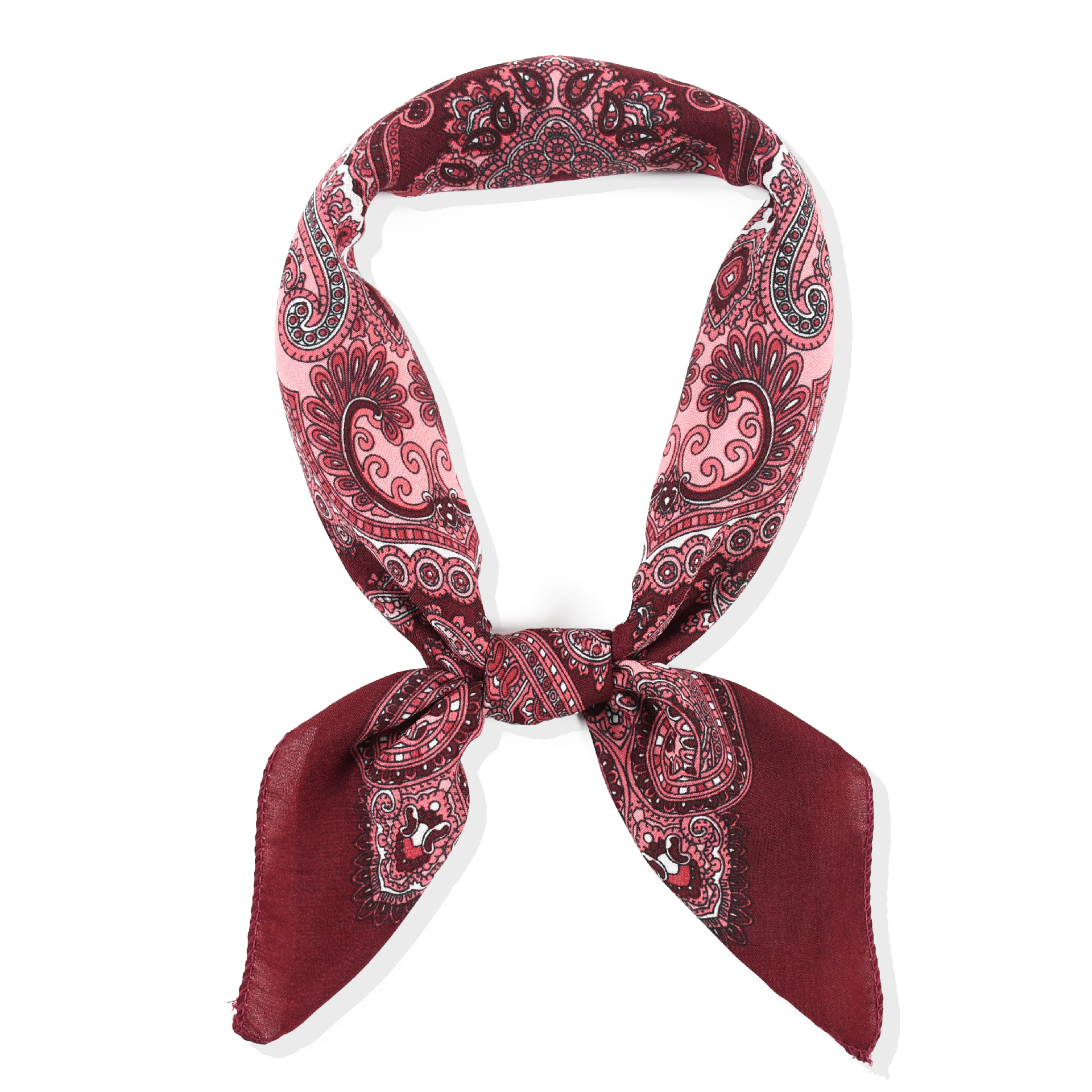 70*70cm Women Retro Floral Rus - Bandana Cotton reseña y precio