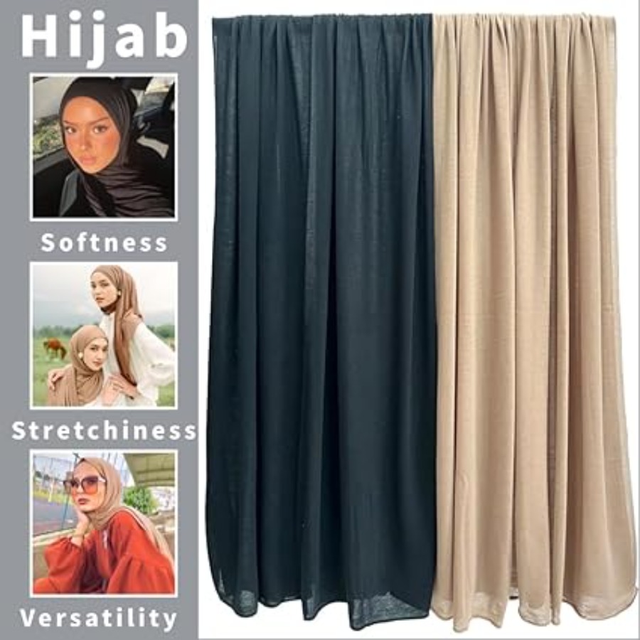 Muslim Hijab for Women Scarf L - Head Wrap Turban reseña y precio