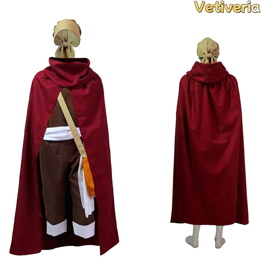 Men Usopp Cosplay Scarf Jumpsu - Ascot Neck Scarf reseña y precio